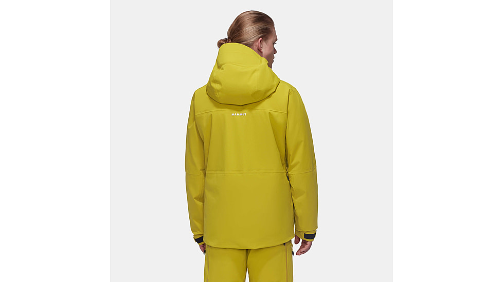 Mammut Stoney HS Thermo Hooded Jacket - Mens, Aura/Black, Medium, 1010-31060-40288-114