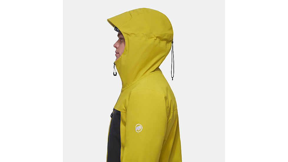 Mammut Stoney HS Thermo Hooded Jacket - Mens, Aura/Black, Medium, 1010-31060-40288-114