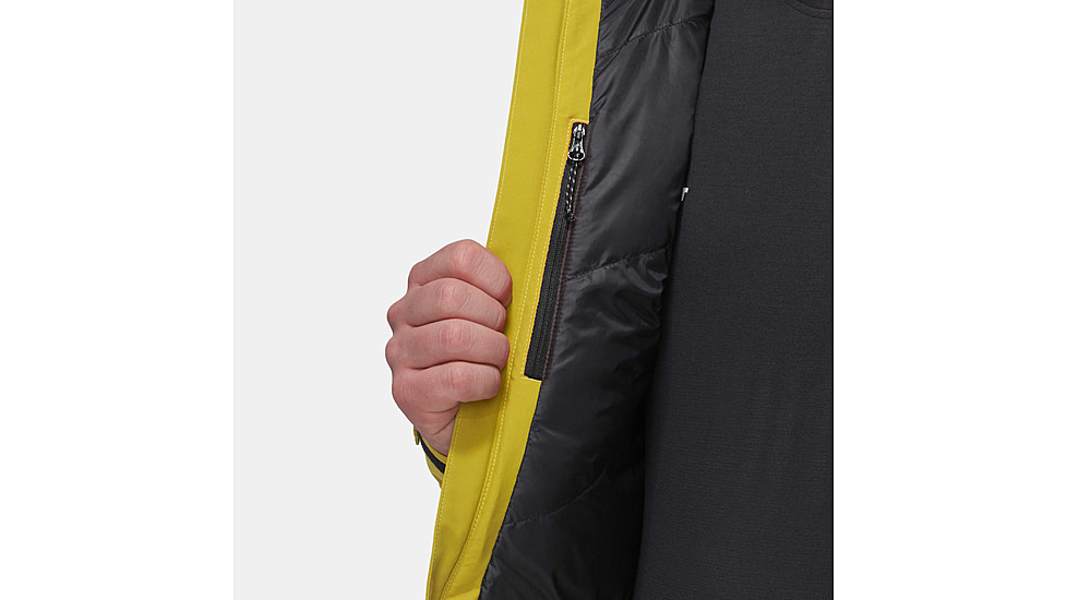 Mammut Stoney HS Thermo Hooded Jacket - Mens, Aura/Black, Medium, 1010-31060-40288-114