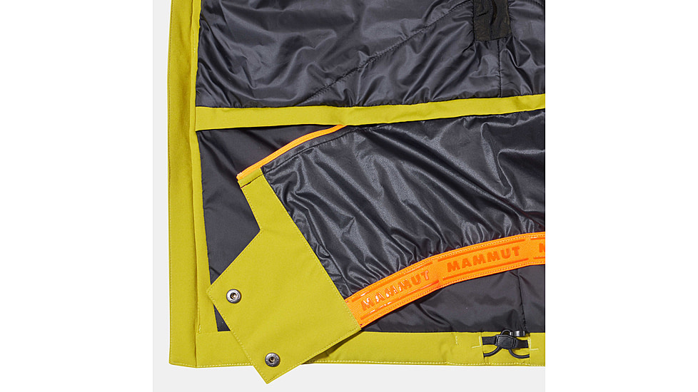 Mammut Stoney HS Thermo Hooded Jacket - Mens, Aura/Black, Medium, 1010-31060-40288-114