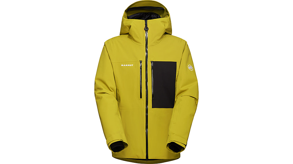 Mammut Stoney HS Thermo Hooded Jacket - Mens, Aura/Black, Medium, 1010-31060-40288-114