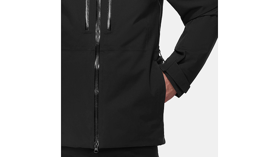 Mammut Stoney HS Thermo Hooded Jacket - Mens, Black, Medium, 1010-31060-0001-114