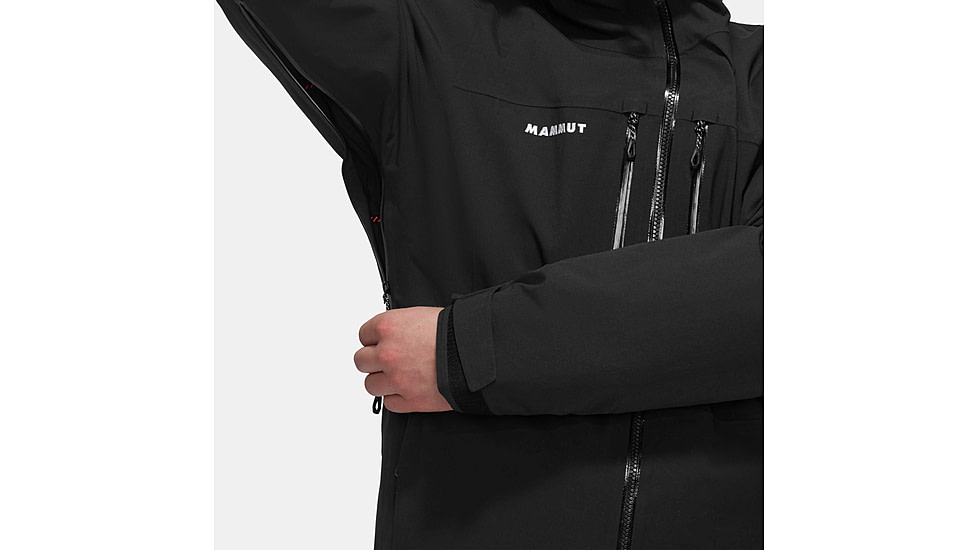 Mammut Stoney HS Thermo Hooded Jacket - Mens, Black, Medium, 1010-31060-0001-114