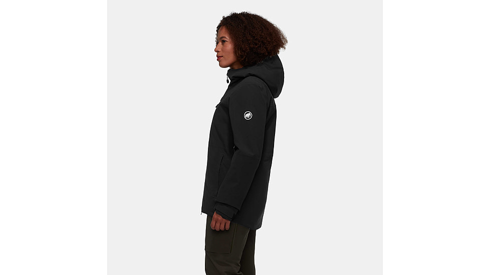 Mammut Stoney HS Thermo Hooded Jacket - Womens, Black, Medium, 1010-31090-0001-114