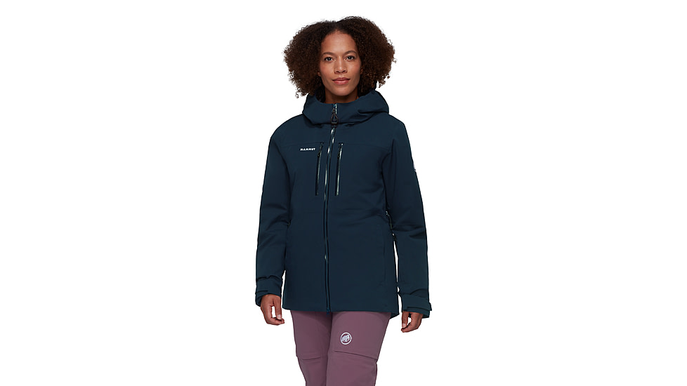 Mammut Stoney HS Thermo Hooded Jacket - Womens, Marine, Small, 1010-31090-5118-113