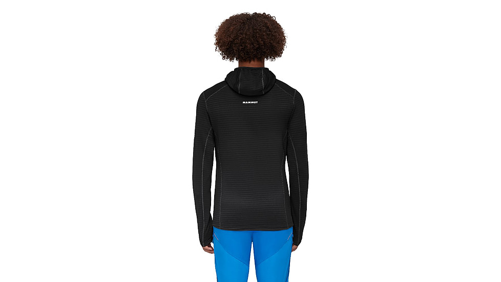 Mammut Taiss Light ML Hooded Jacket - Mens, Black, Small, 1014-04530-0001-113