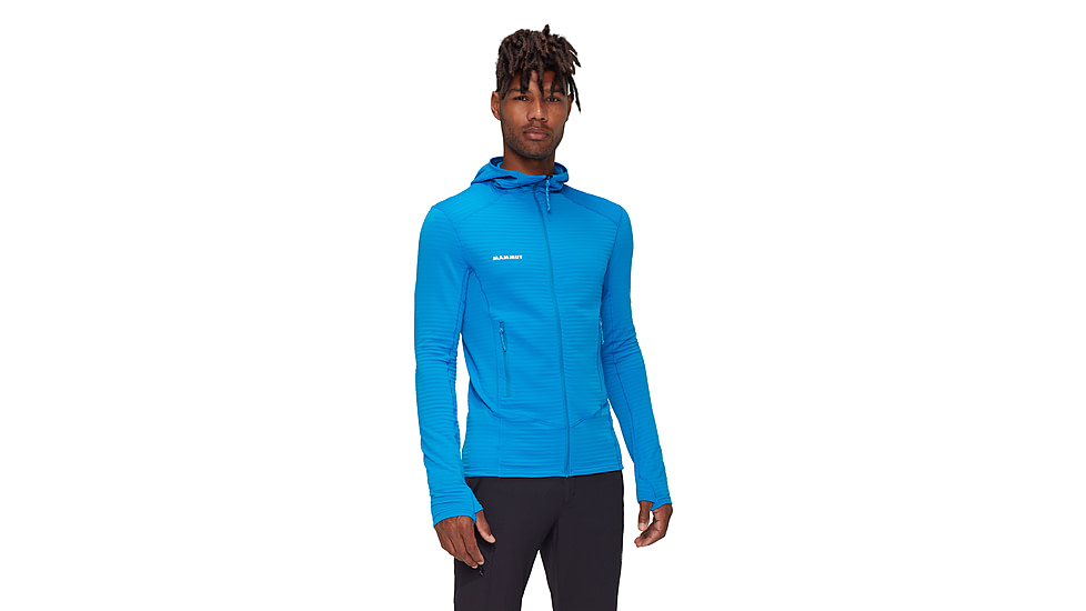 Mammut Taiss Light ML Hooded Jacket - Mens, Glacier Blue, M, 1014-04530-50589-114
