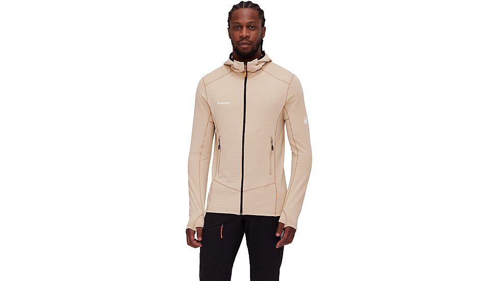 Mammut Taiss Light ML Hooded Jacket - Mens, Savannah/Black, Extra Large, 1014-04530-5118-115