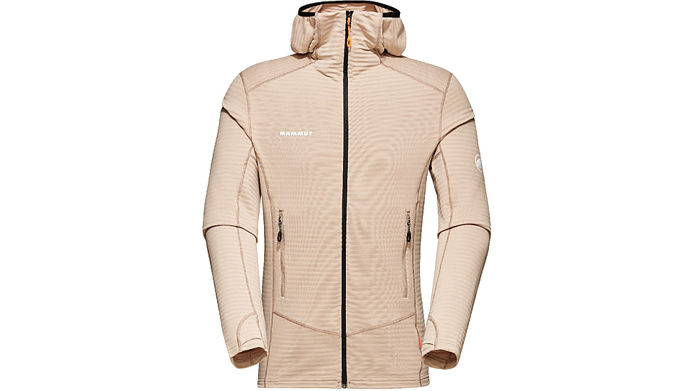 Mammut Taiss Light ML Hooded Jacket - Mens, Savannah/Black, Extra Large, 1014-04530-5118-115