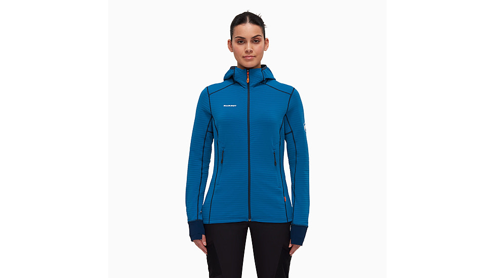 Mammut Taiss Light ML Hooded Jacket - Womens, Deep ica- cool blue, Medium, 1014-04540-50553-114