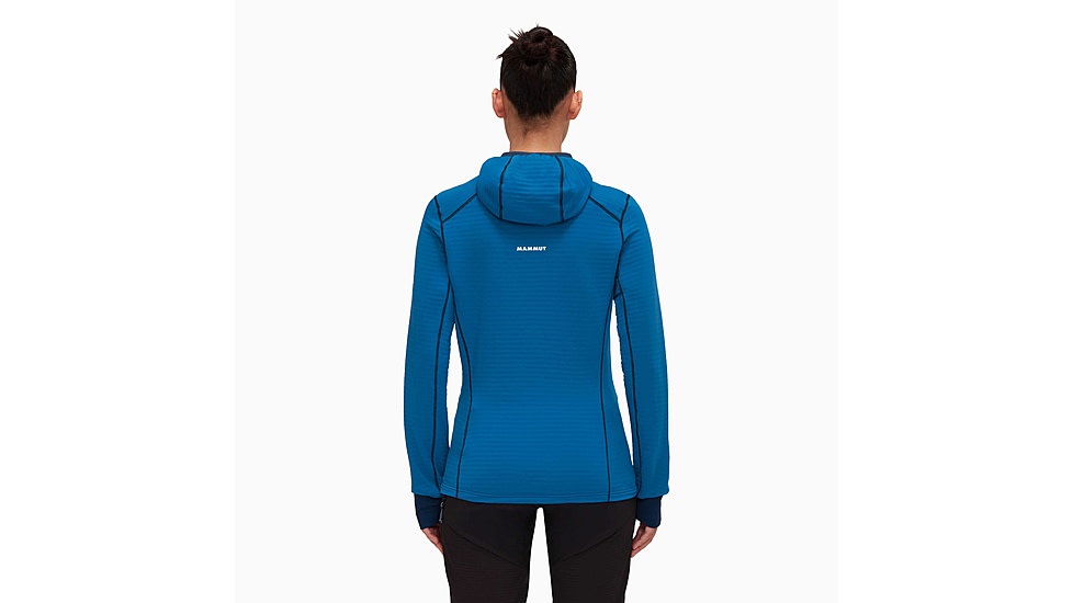 Mammut Taiss Light ML Hooded Jacket - Womens, Deep ica- cool blue, Medium, 1014-04540-50553-114