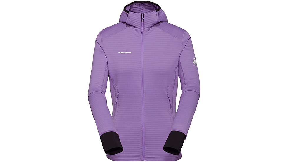 Mammut Taiss Light ML Hooded Jacket - Womens, Lavandin/Black, Small, 1014-04540-6441-113