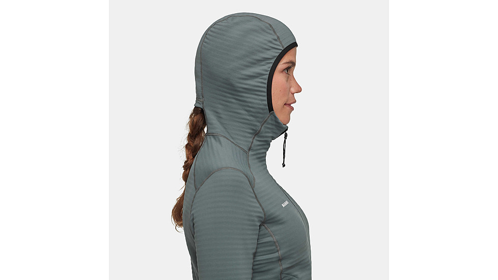 Mammut Taiss Light ML Hooded Jacket - Womens, Strata/Black, Medium, 1014-04540-00791-114