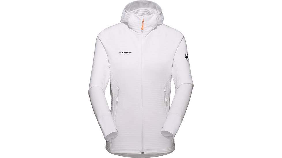 Mammut Taiss Light ML Hooded Jacket - Womens, White, Large, 1014-04540-0243-115