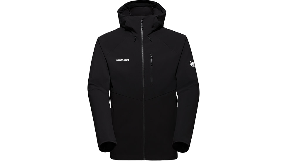 Mammut Ultimate Comfort SO Hooded Jacket - Womens, Black, Small, 1011-02630-0001-113