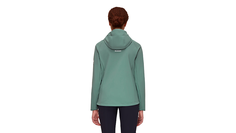Mammut Ultimate Comfort SO Hooded Jacket - Womens, Dark Jade, Medium, 1011-01960-40236-114