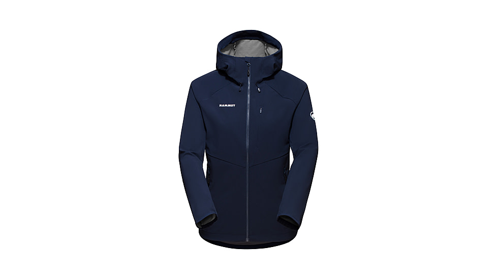 Mammut Ultimate Comfort SO Hooded Jacket - Women's, Marine, Medium, 1011-01960-5118-114