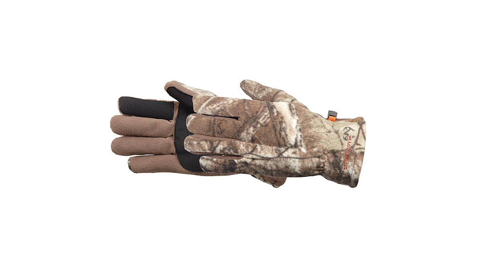 Manzella Hunter Fleece Gloves, Realtree Xtra Large H147M-L-RX1