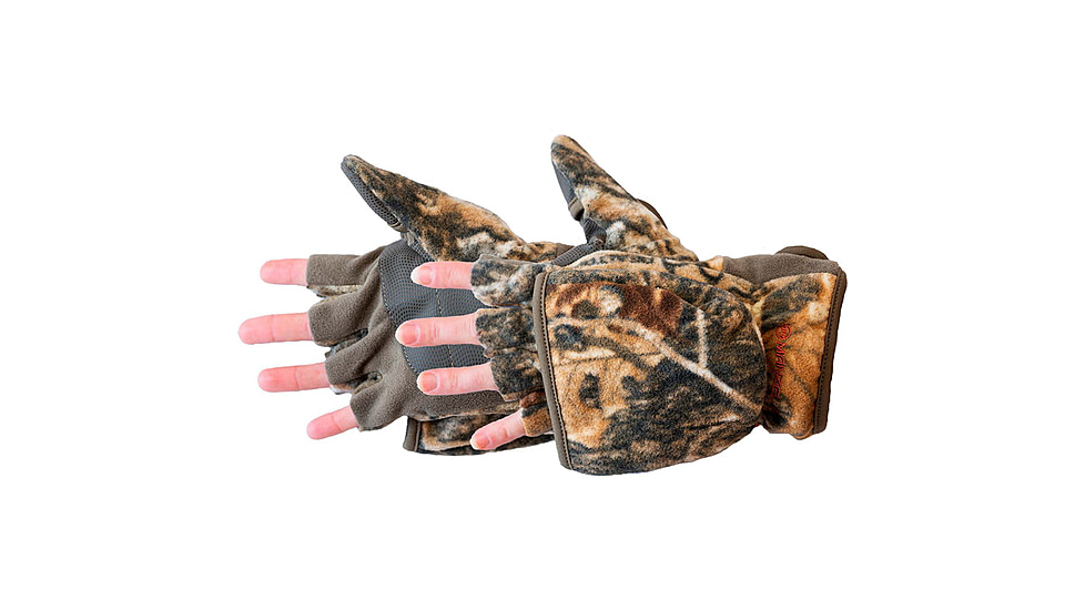 Manzella Youth Bowhunter Convertible Glove, RealTree Edge Camo, Small, MH012JRXESM