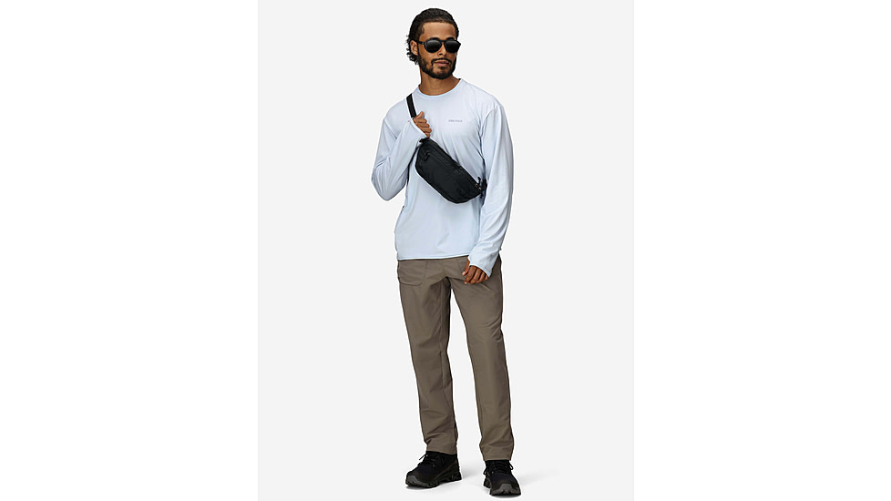 Marmot AirExchange SolarShield Crew LS - Mens, Vapor, L, M16049-24371L