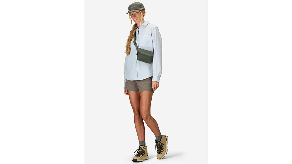 Marmot AirExchange SolarShield LS Shirt - Womens, Vapor, L, M16056-24371L