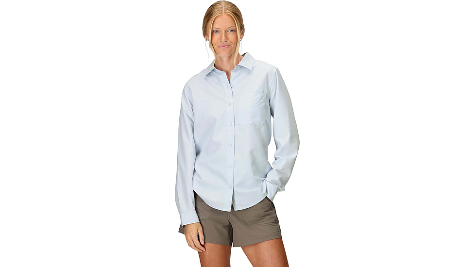 Marmot AirExchange SolarShield LS Shirt - Womens, Vapor, L, M16056-24371L