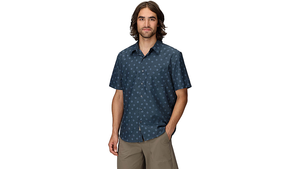 Marmot AirExchange SolarShield Novelty SS Shirt - Mens, Thunderhead Daybreak, S, M16075-24280S