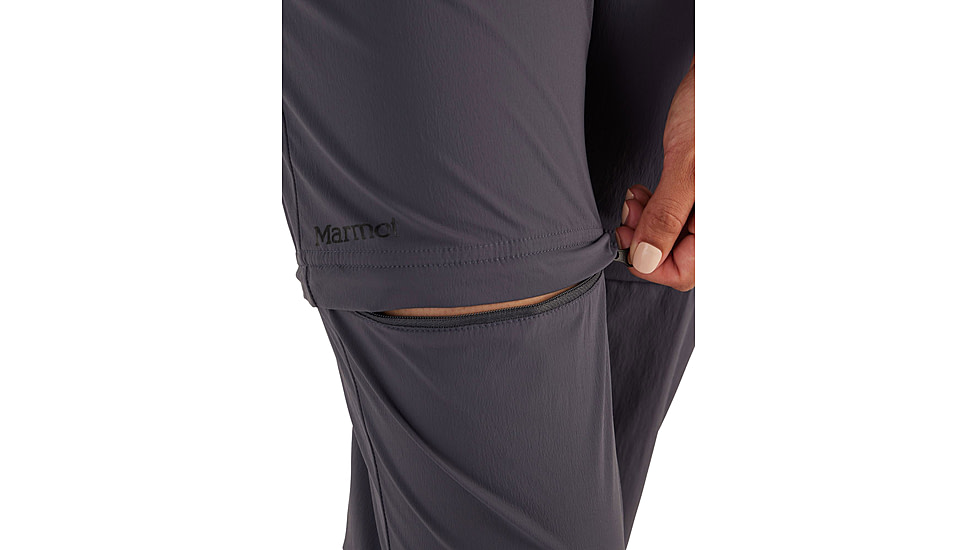 Marmot Arch Rock Convertible Pant - Womens, Dark Steel, 2, M15354-1132-2