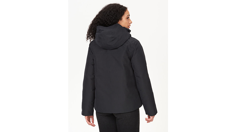 Marmot Chelsea Down Short Coat - Women's, Black, Large, 195115184797