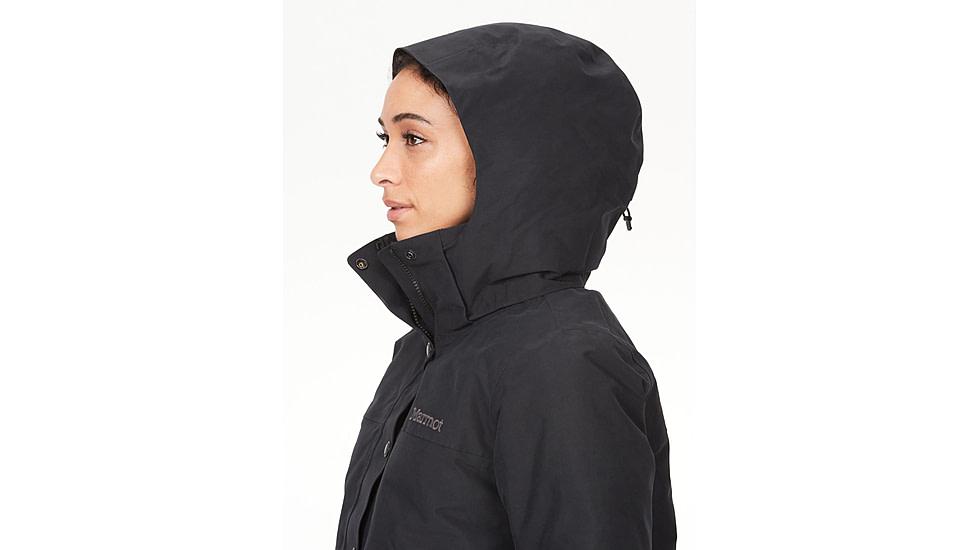 Marmot Chelsea Down Short Coat - Women's, Black, Large, 195115184797