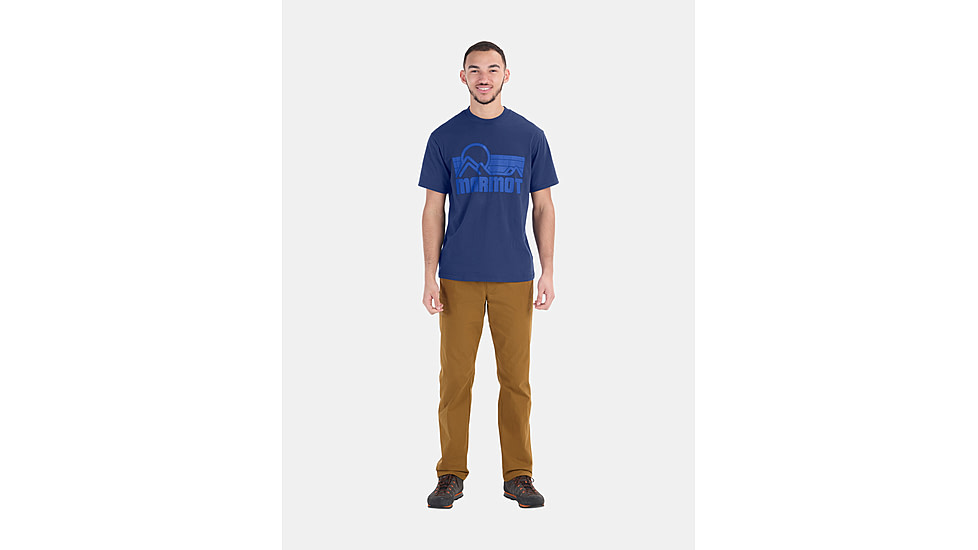 Marmot Coastal Short Sleeve T-Shirt - Mens, Twilight Blue, XXL, M14253-23091XXL