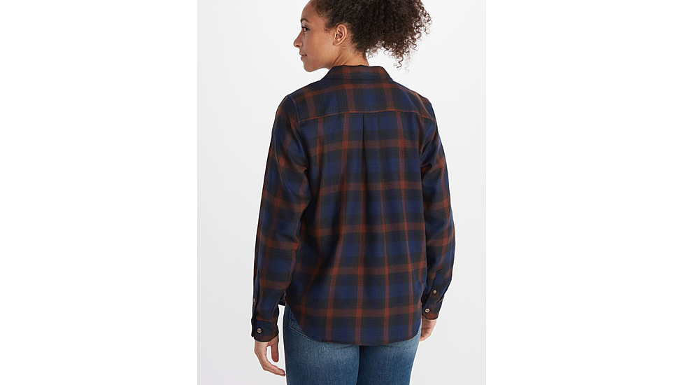 Marmot Fairfax Midweight Flannel - Womens, Arctic Navy, Medium, M13553-2975-M