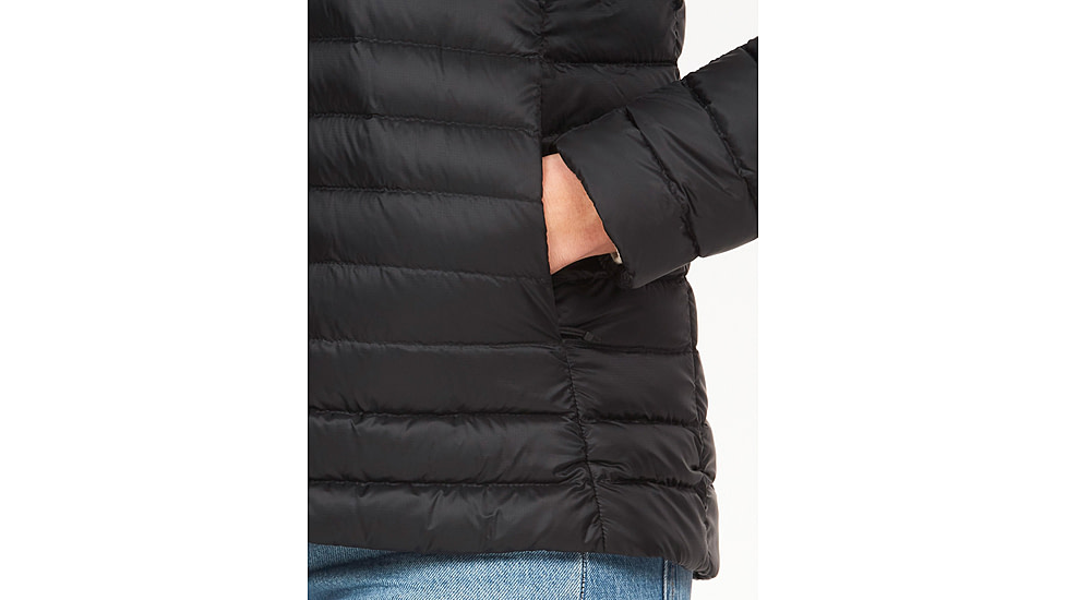 Marmot Hype Down Hoody - Womens, Black, Small, M14599-001-S