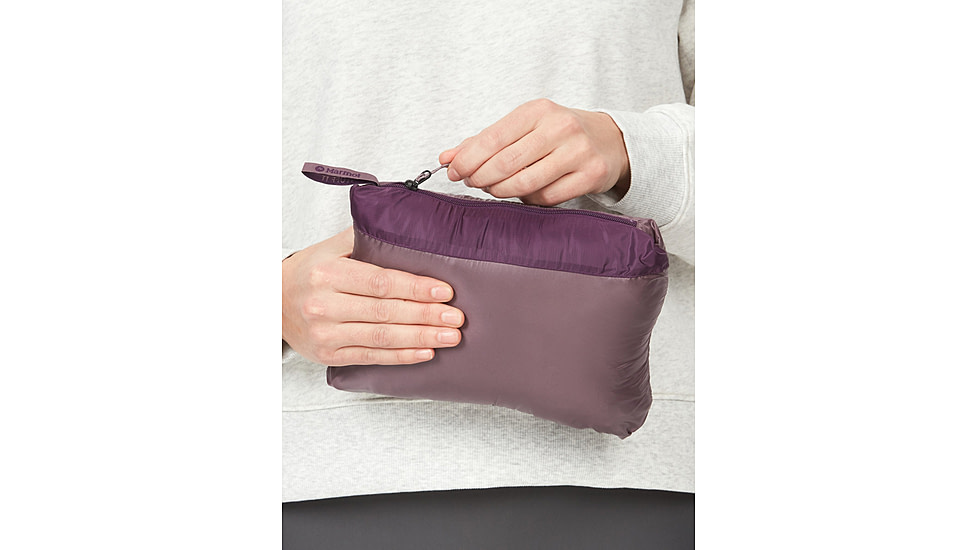 Marmot Hype Down Hoody - Womens, Hazy Purple/Purple Fig, Extra Small, M14599-22475-XS