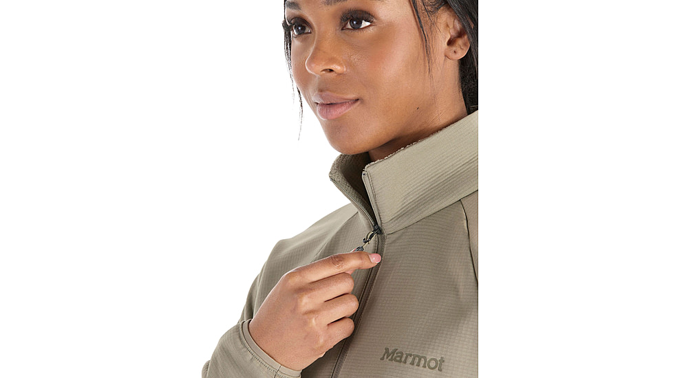 Marmot Leconte Fleece 1/2 Zip - Womens, Vetiver, Extra Small, M15391-21543-XS