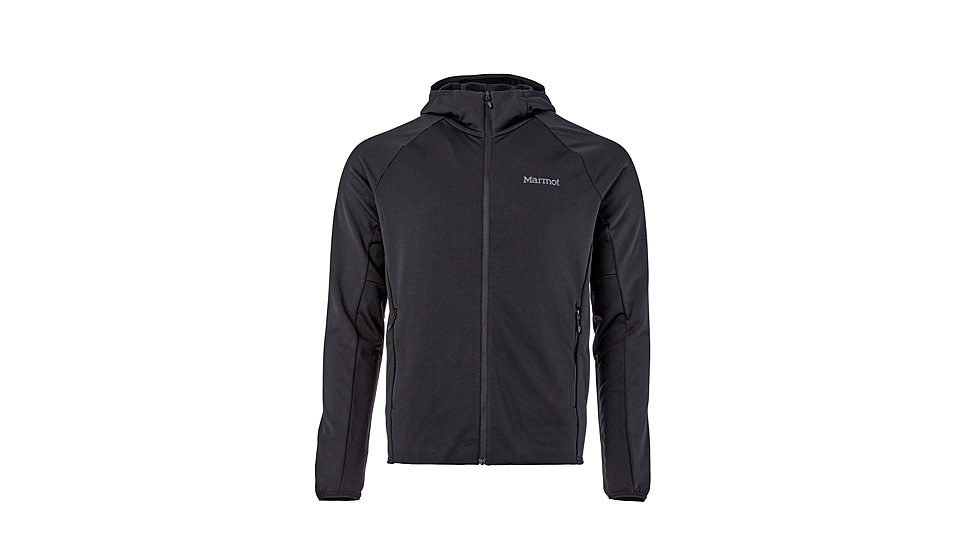 Marmot Leconte Full Zip Hoody - Mens, Black, Small, M15383-001-S