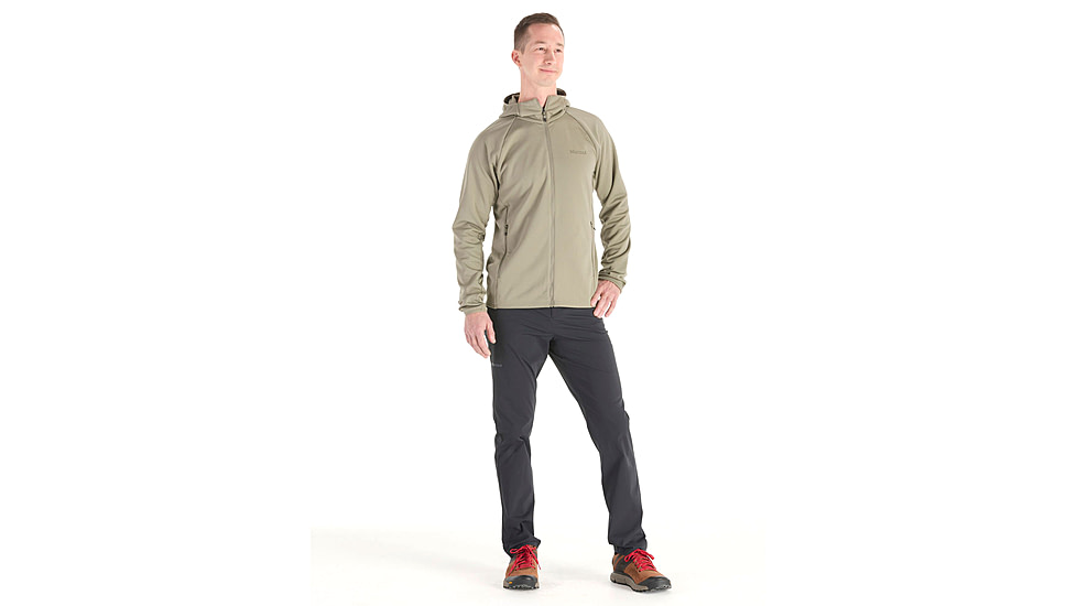 Marmot Leconte Full Zip Hoody - Mens, Vetiver, Medium, M15383-21543-M