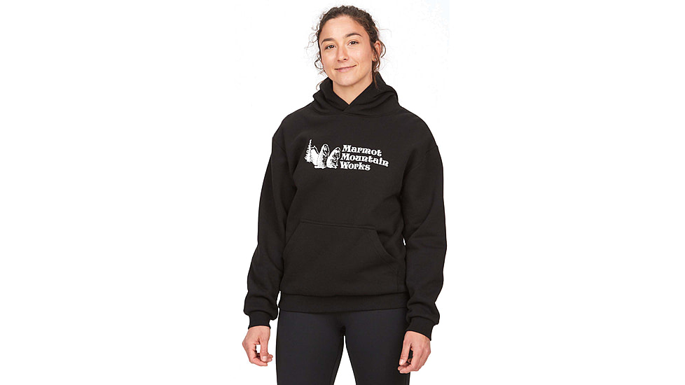 Marmot MMW Hoody - Womens, Black, Medium, M15595-001-M
