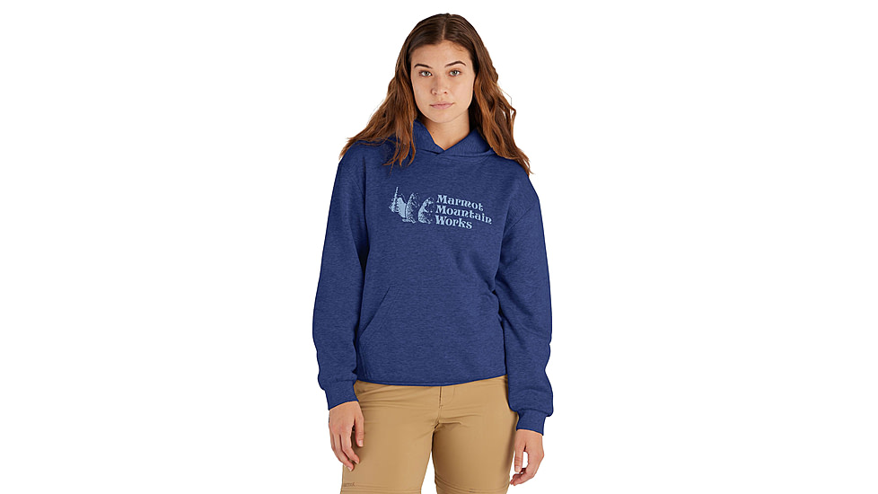 Marmot MMW Hoody - Womens, Twilight Blue, Extra Large, M15595-23091-XL