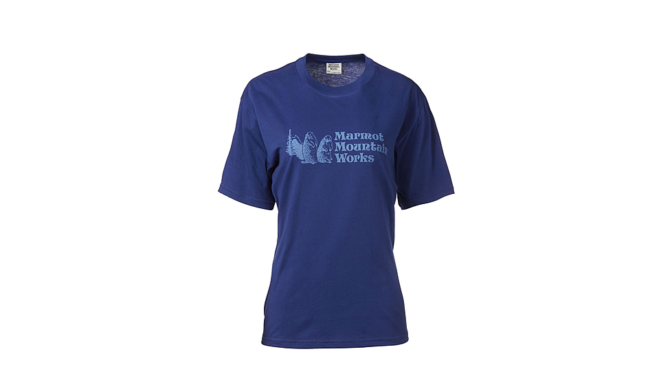 Marmot MMW Short Sleeve Tee - Womens, Twilight Blue, Extra Large, M15694-23091-XL
