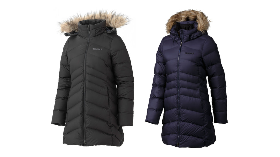 Marmot Montreal Coat - Womens, Black, Midnight Navy