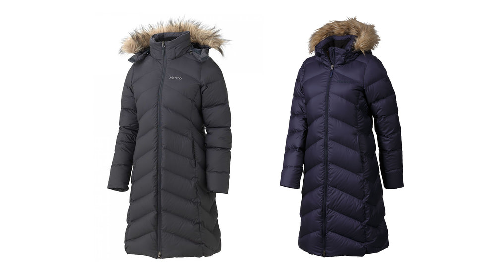 Marmot Montreaux Coat - Womens, Black, Midnight Navy