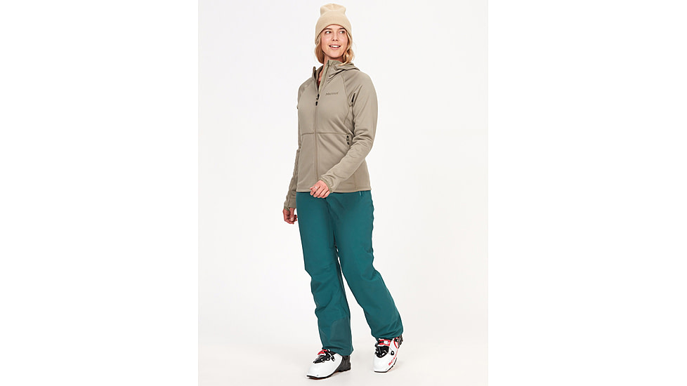 Marmot Olden Polartec Hoody - Womens, Vetiver, Large, M13186-21543-L