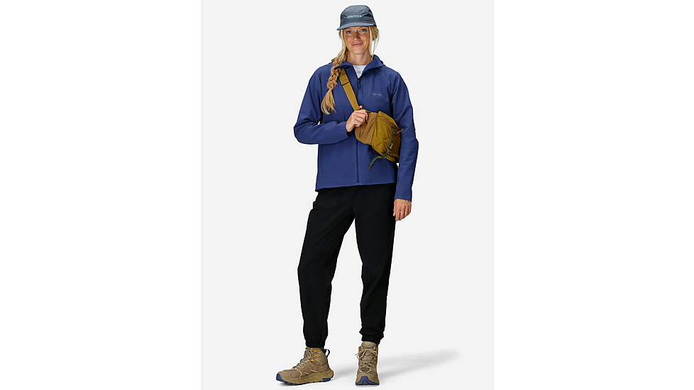 Marmot Pinnacle DriClme Hoody - Womens, Twilight Blue, XS, M15395-23091XS