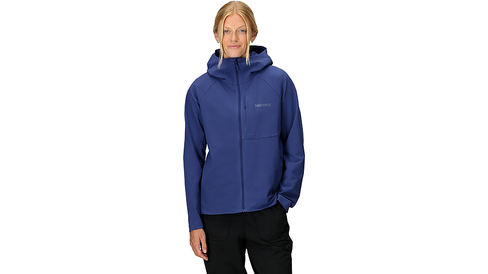 Marmot Pinnacle DriClme Hoody - Womens, Twilight Blue, XS, M15395-23091XS