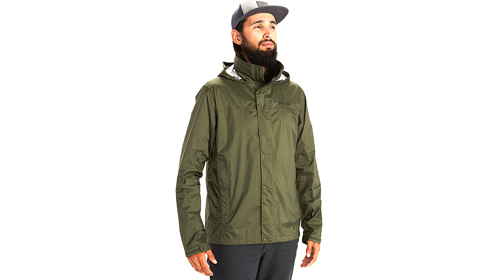 Marmot PreCip Eco Jacket - Men's, Nori, Medium, 195115270971