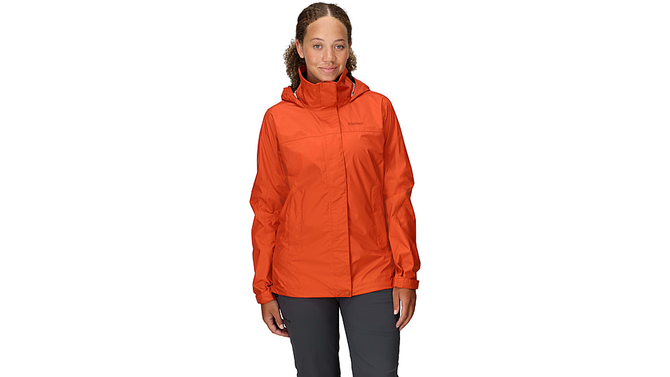 Marmot PreCip Eco Jacket - Womens, Ginger Blossom, M, M15866-24362M