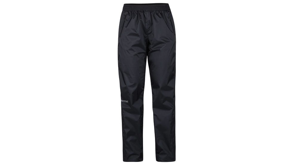 Marmot PreCip Eco Pant - Womens, Black, Extra Small, Regular Inseam, 46730-001-XS