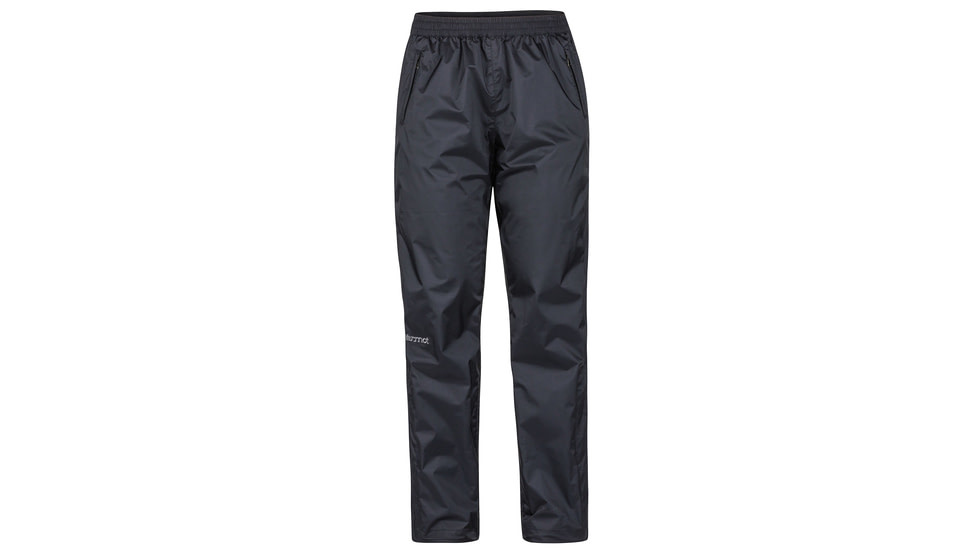 Marmot PreCip Eco Pant - Womens, Black, Extra Small, Short Inseam, 46730S-001-XS