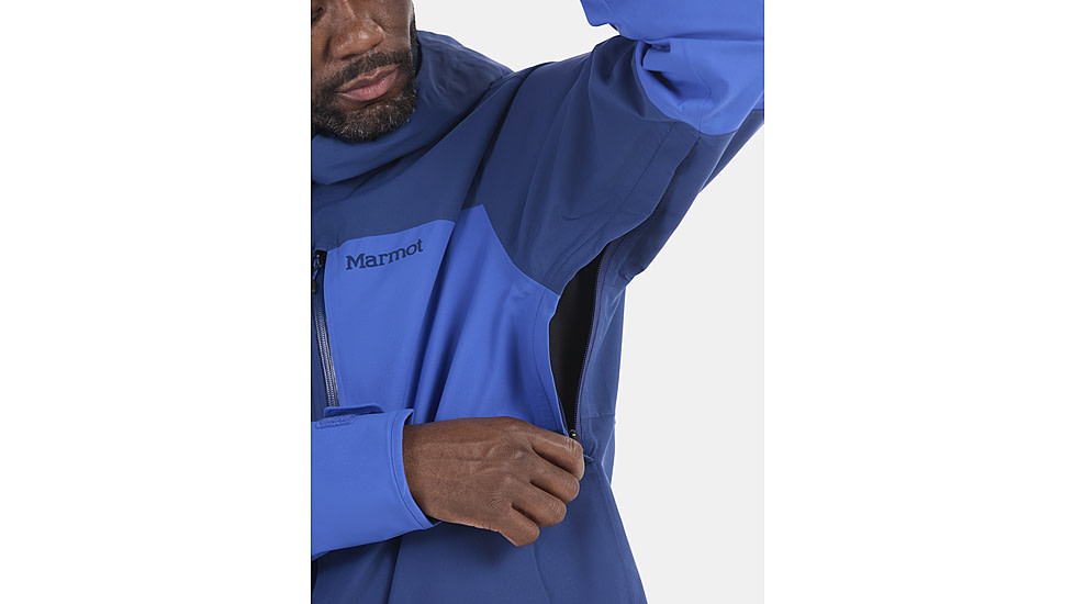 Marmot Refuge Jacket - Mens, Twilight Blue/Trail Blue, Medium, M15893-23249-M